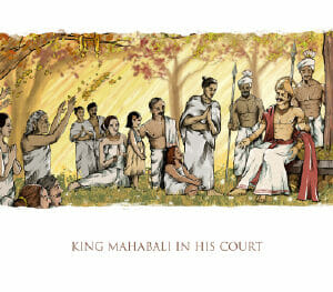 Purchase King Mahabali in His Court Online Planet Kerala